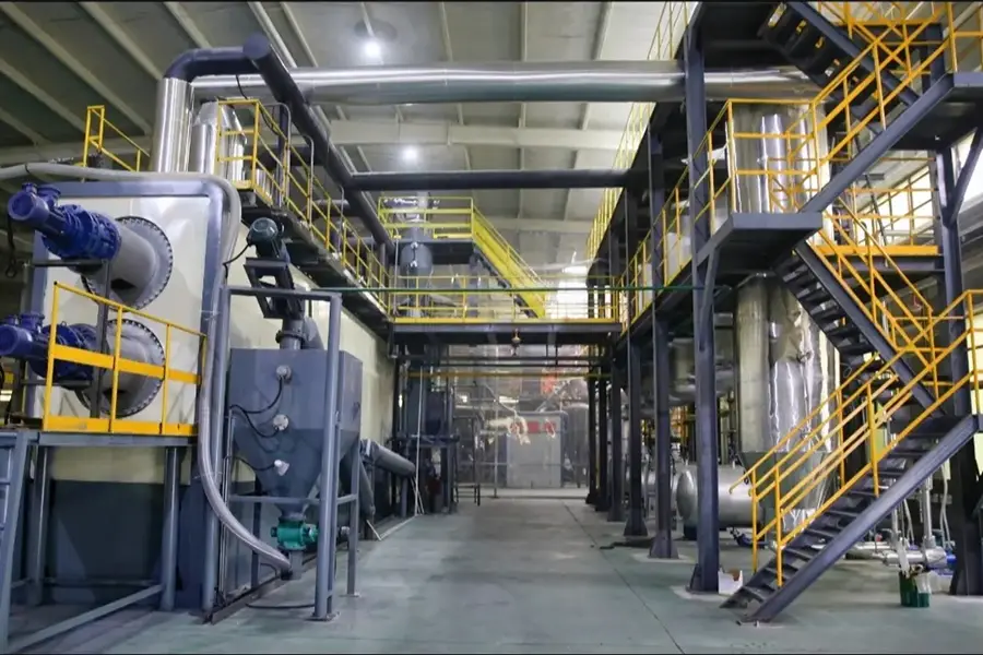 Continuous Twin-Screw Pyrolysis Plant