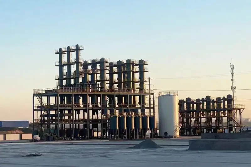 Pyrolysis Oil Refining Plant